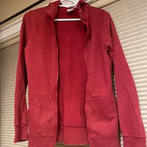 Red Nike Zip-Up